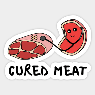 Cured Meat Sticker